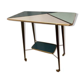 Vintage serving table