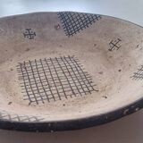 Old Rif pottery salad bowl