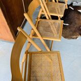 Set of 4 folding chairs