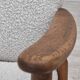 1970s, Scandinavian design, high-backed rocking chair, reupholstered.