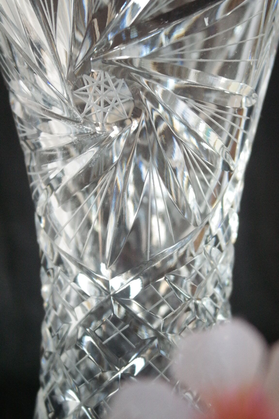 Irena poland crystal vase