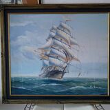 Sailing ship marine painting