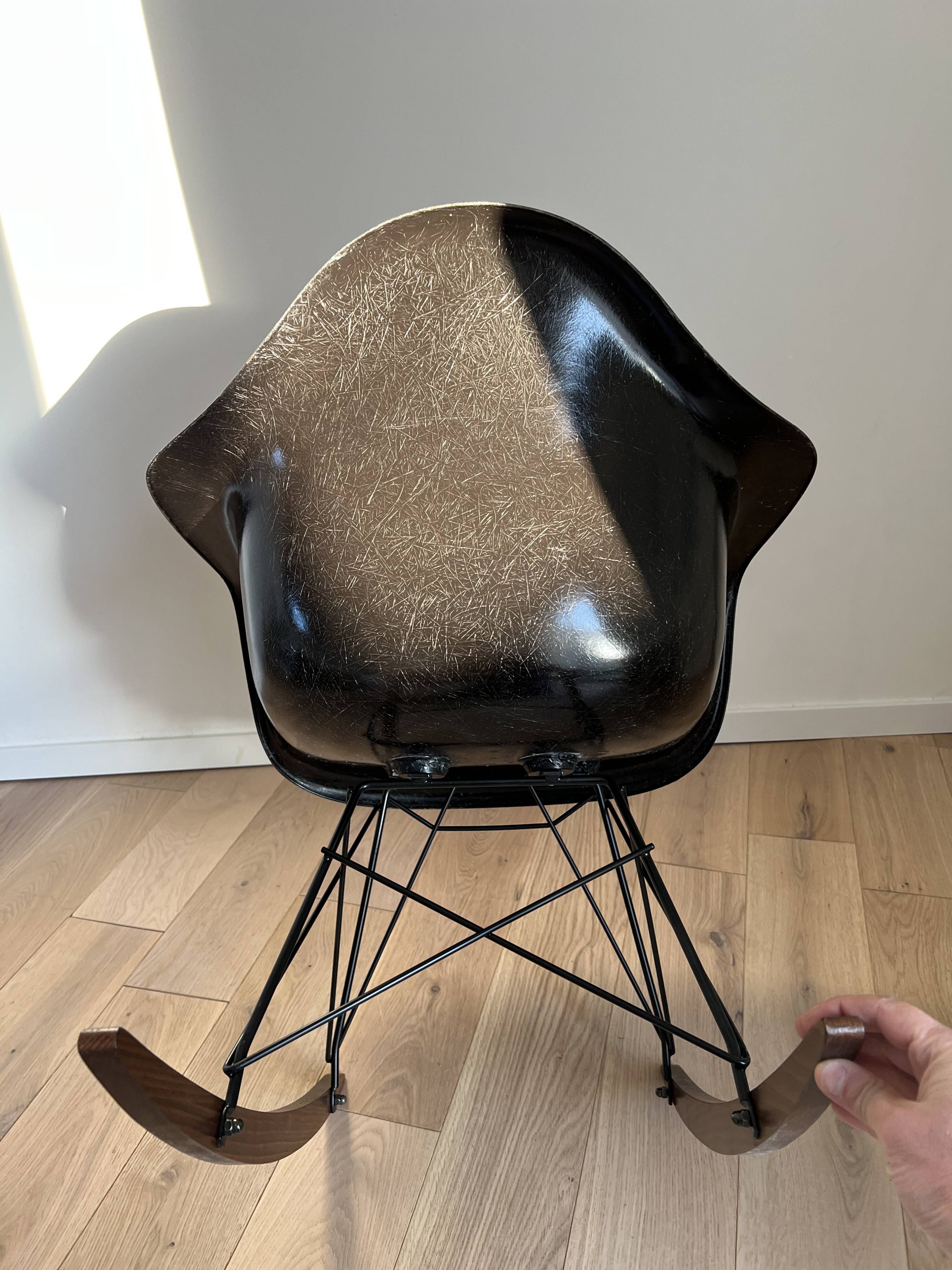 RAR Rocking chair CHARLES ET RAY EAMES Herman Miller US edit 50s design