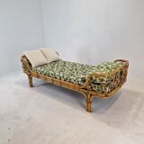Italian Bamboo Daybed, 1960s
