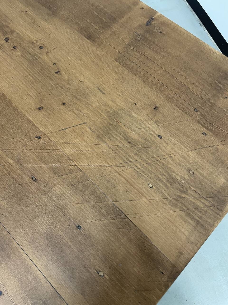 Pine farmhouse table 160 x 110 cm