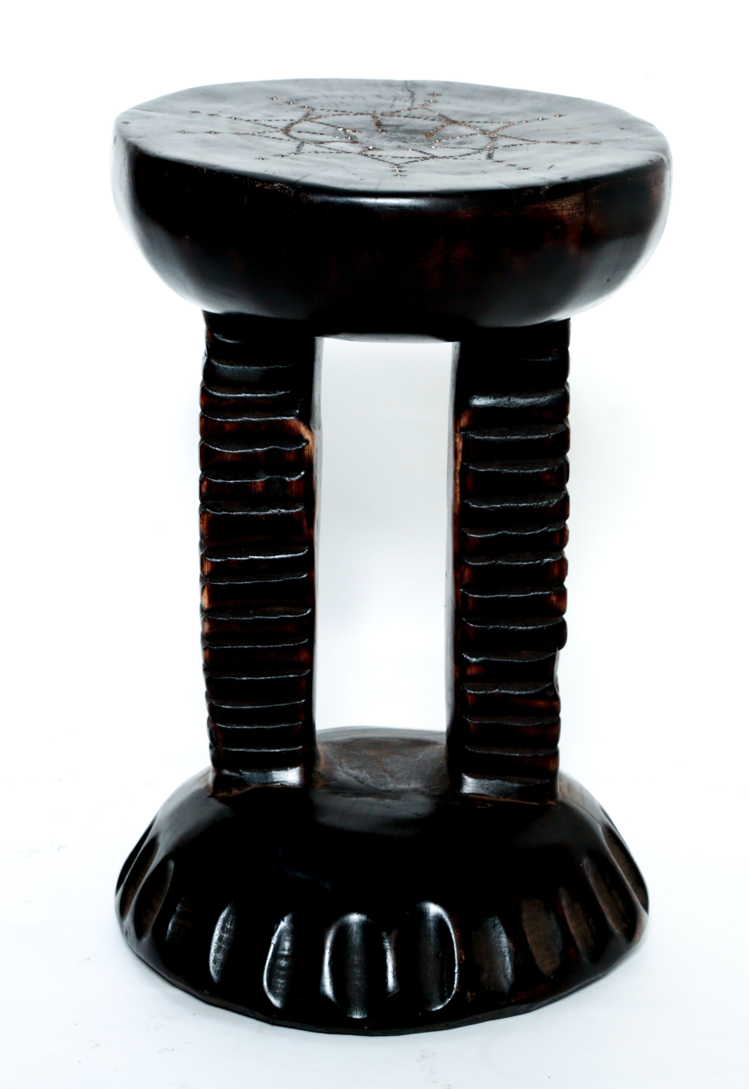 Bamileke african low stools