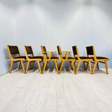 Set of six chairs