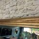 Antique Louis-Philippe mirror 200/150cm gold leaf and mercury glass