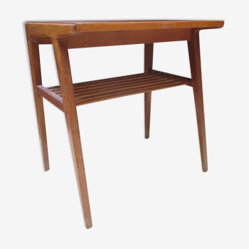 Table d'appoint vintage, console tchèque 1960