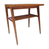 Table d'appoint vintage, console tchèque 1960
