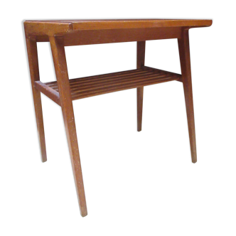 Table d'appoint vintage, console tchèque 1960