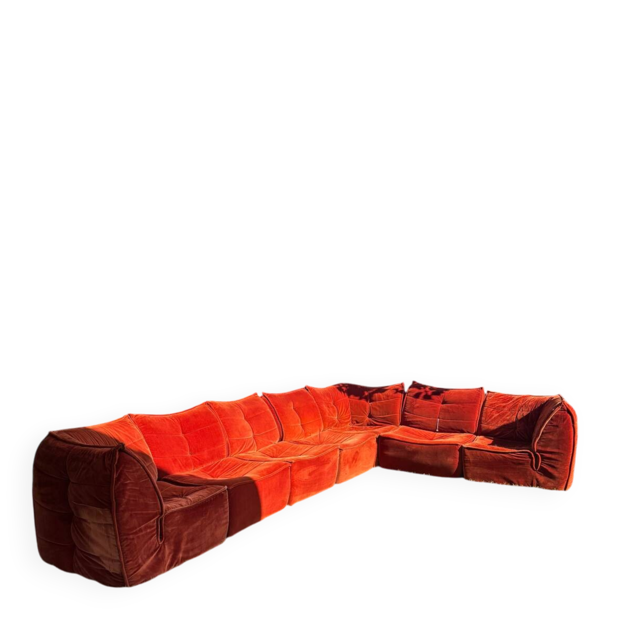 Modular vintage sofa