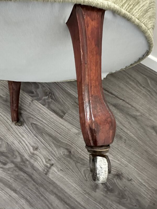 Fauteuil crapaud 19eme