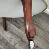 19th-century crapaud armchair