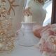 Bedroom candle holder in Tuileries Porcelain