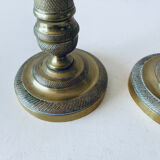 Pair of directoire candlesticks late eighteenth