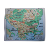 School poster of the Balkan states Vidal Lablache No.33