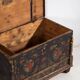 Antique chest with floral decoration (c.1920) #8