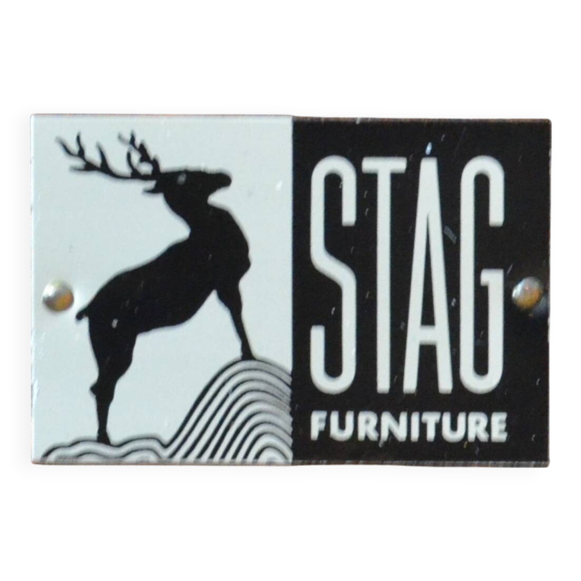 Console/Coiffeuse/Tiroirs/Siège en teck vintage « Cerf » du milieu du siècle