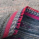 3x10 pastel wool vintage runner rug 309x98cm