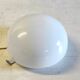 20cm opaline globe ceiling or wall light - mid-20th century