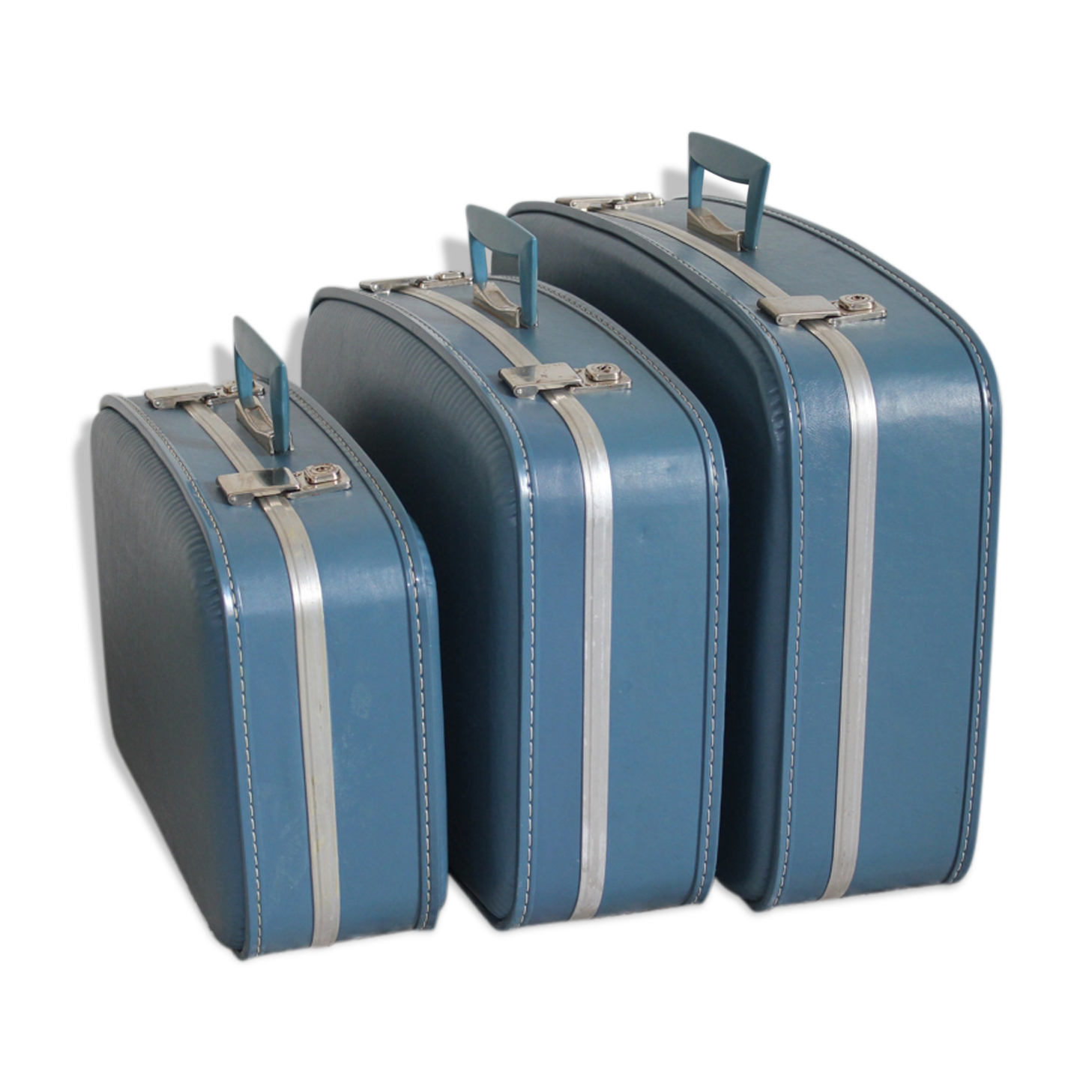 Valises gigognes d'hôtesse de l'air des années 60
