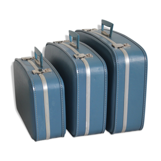 Valises gigognes d'hôtesse de l'air des années 60