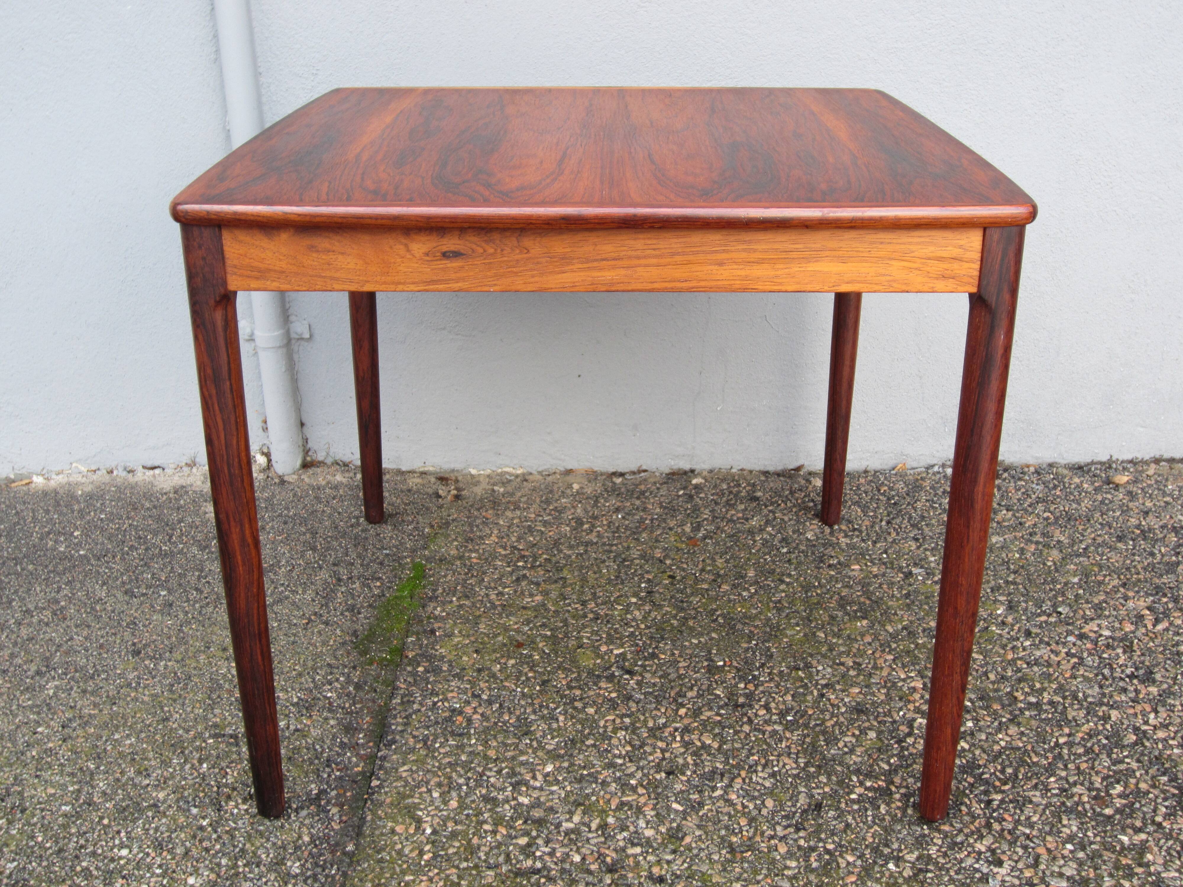 Square Scandinavian coffee table by Yngvar Sandström for AB Seffle Möbelfabrik