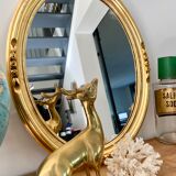 Golden mirror 47x37cm