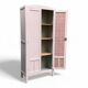 Parisian Art Deco wardrobe in pink, 1930.