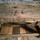 Ancient French oak table | Rustic console | 19th century