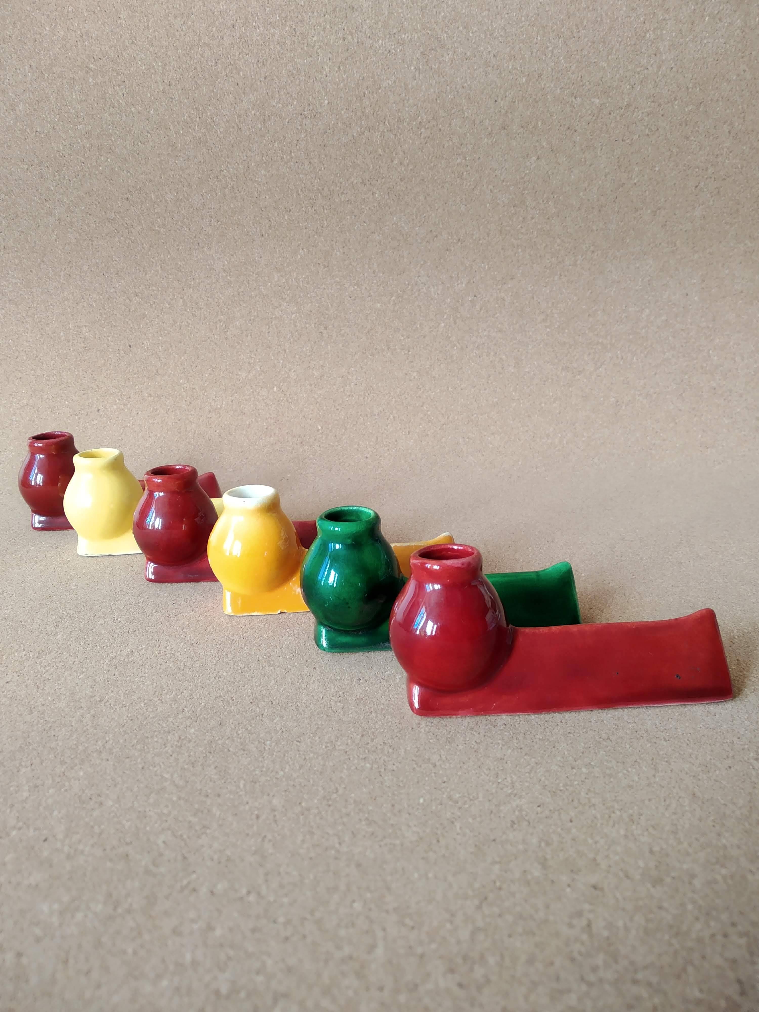 Sicard earthenware knife holder