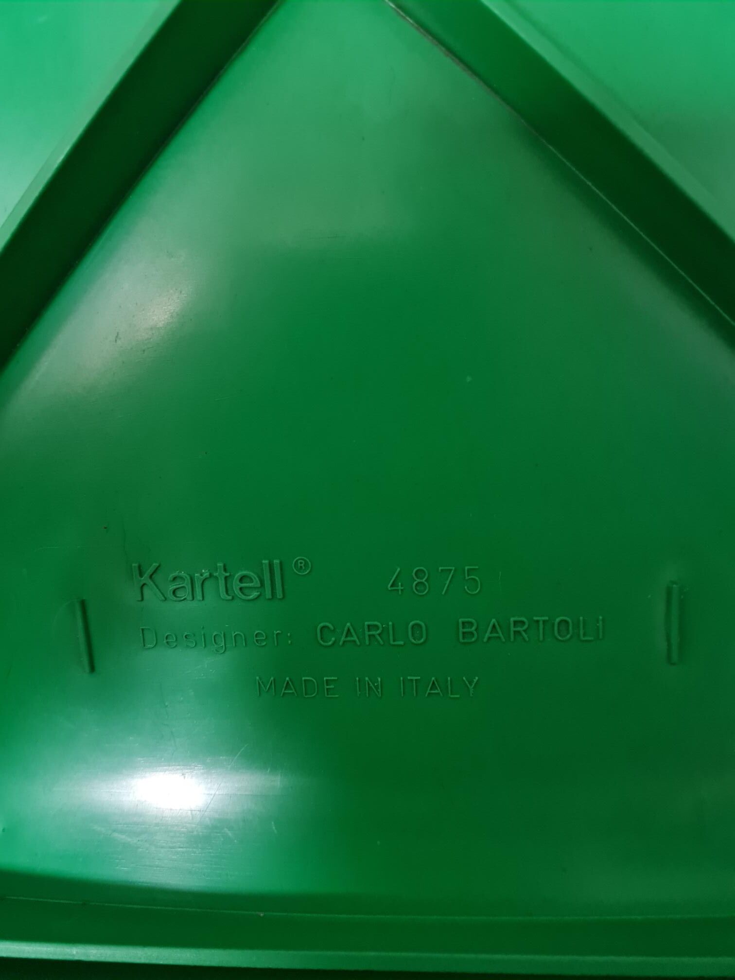 Kartell chair 4875 carlo bartoli