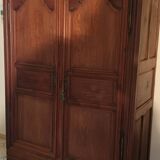 Molded oak cabinet from the end of the 18th century