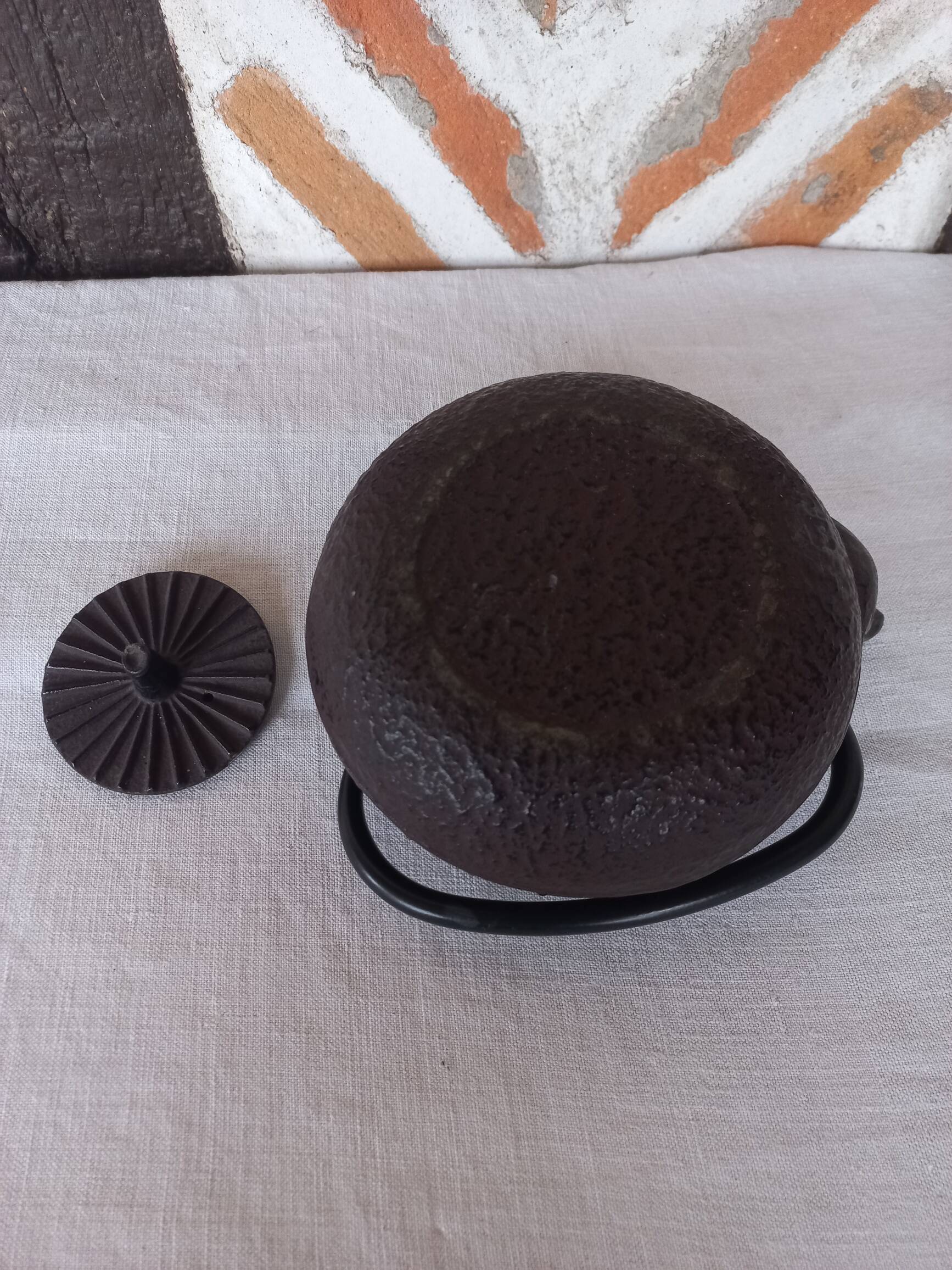 Japanese cast iron teapot