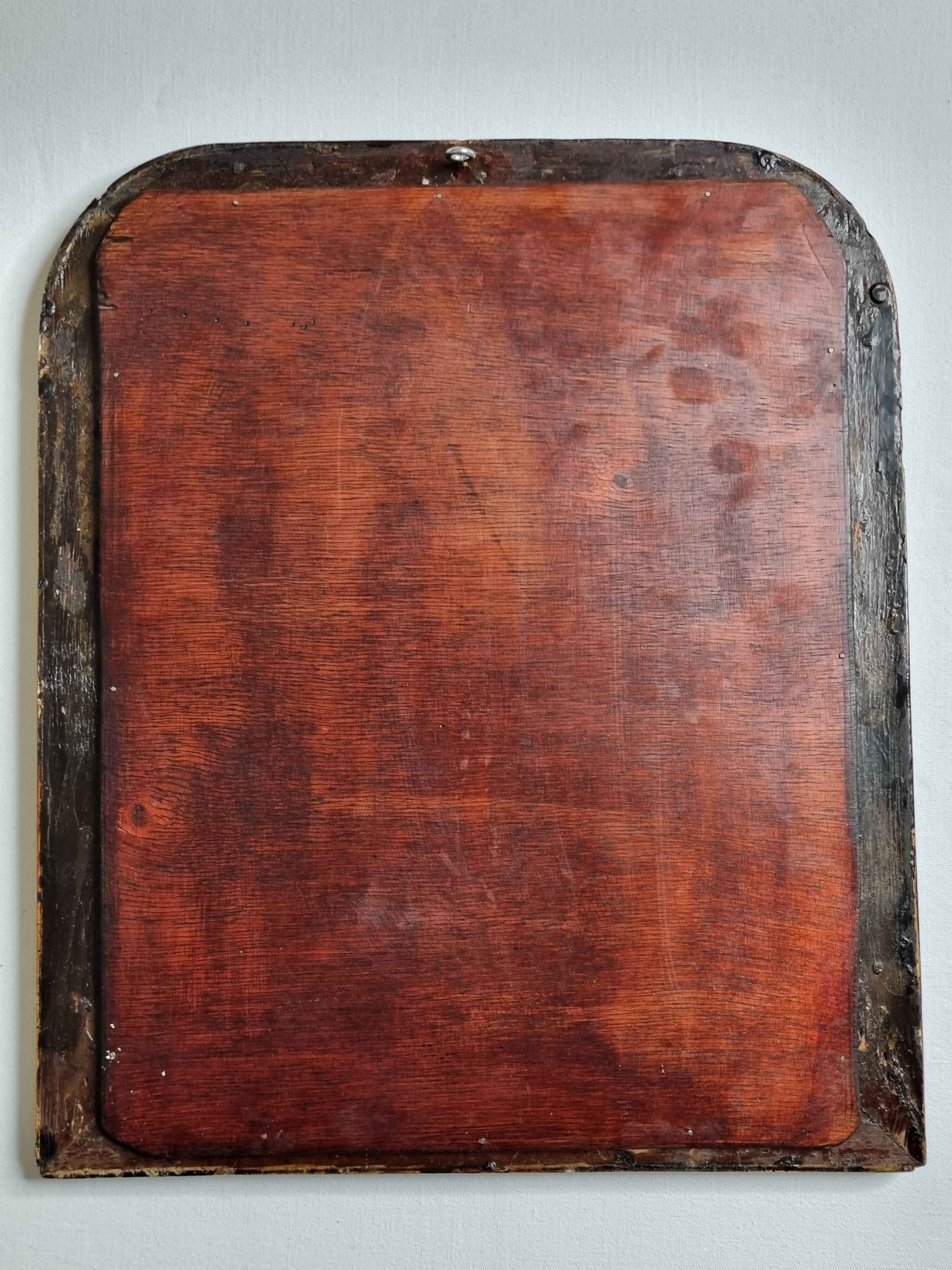 Vintage Louis Philippe style table mirror 37 cm x 32 cm