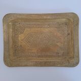 Vintage brass tray