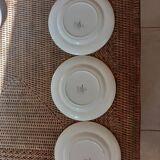 Dessert plates Digoin Sarreguemines