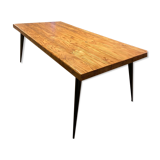 Table Tolix bois
