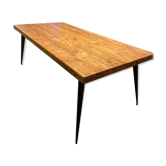 Table Tolix bois