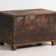 Antique chest with floral decoration (c.1920) #8