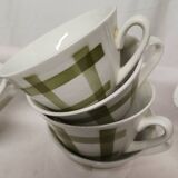 Lot d' anciennes tasses Torchons Vintage