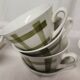 Lot of old cups Vintage tea towels