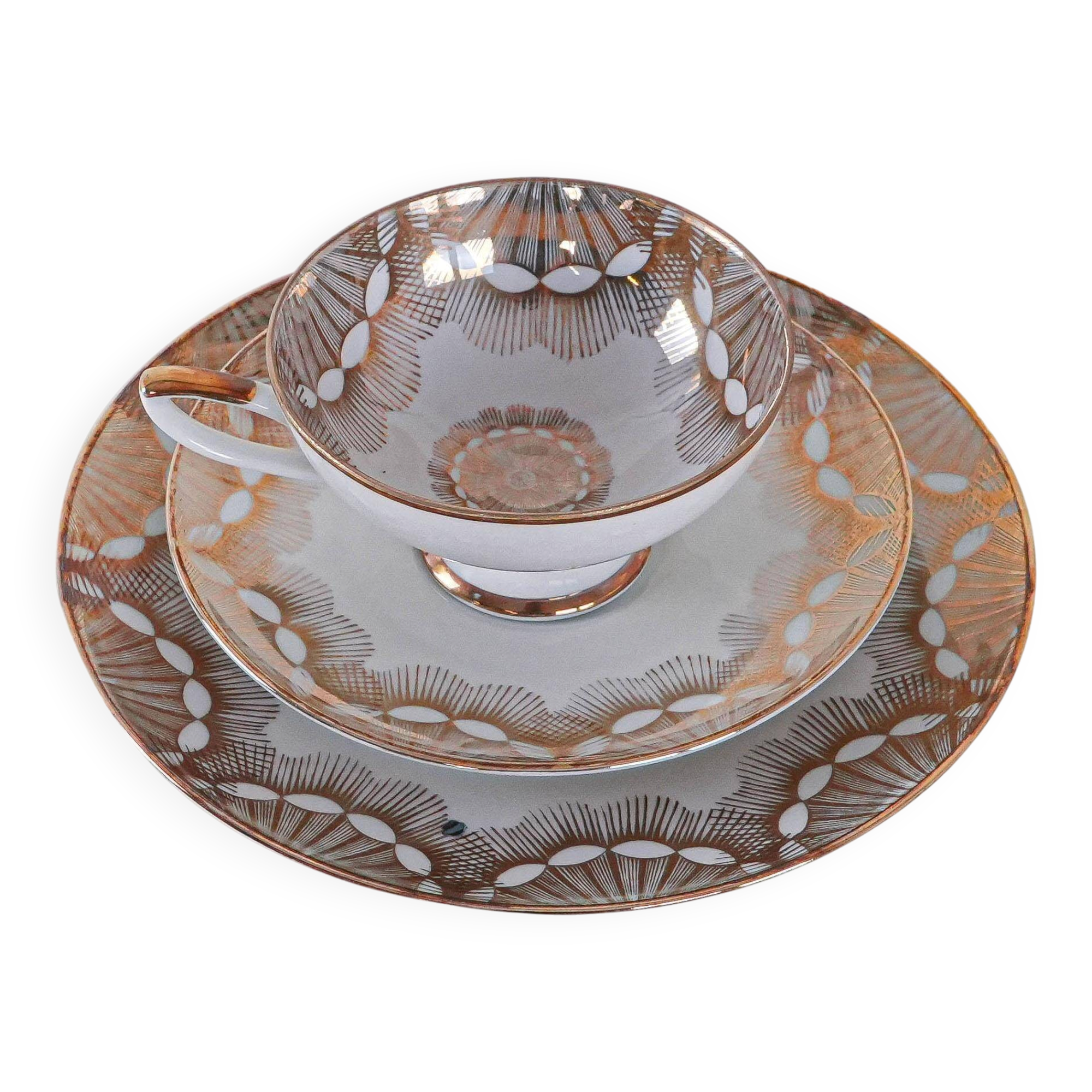 Porcelain cup, German design, 1940s, manufactured Bavaria