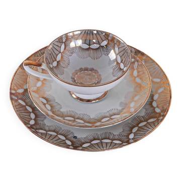 Tasse en porcelaine, design allemand, années 1940, fabriquée en Bavière