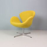 Swan Chair in yellow Designed by Arne Jacobsen and Fritz Hansen