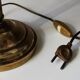 Paire de lampes bouillottes 19é style empire