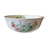Very large porcelain salad bowl in very good condition from L'hirondelle Meh.