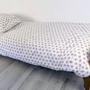 Vintage folding bed – wood and metal – 206 cm – rustic charm and practicality