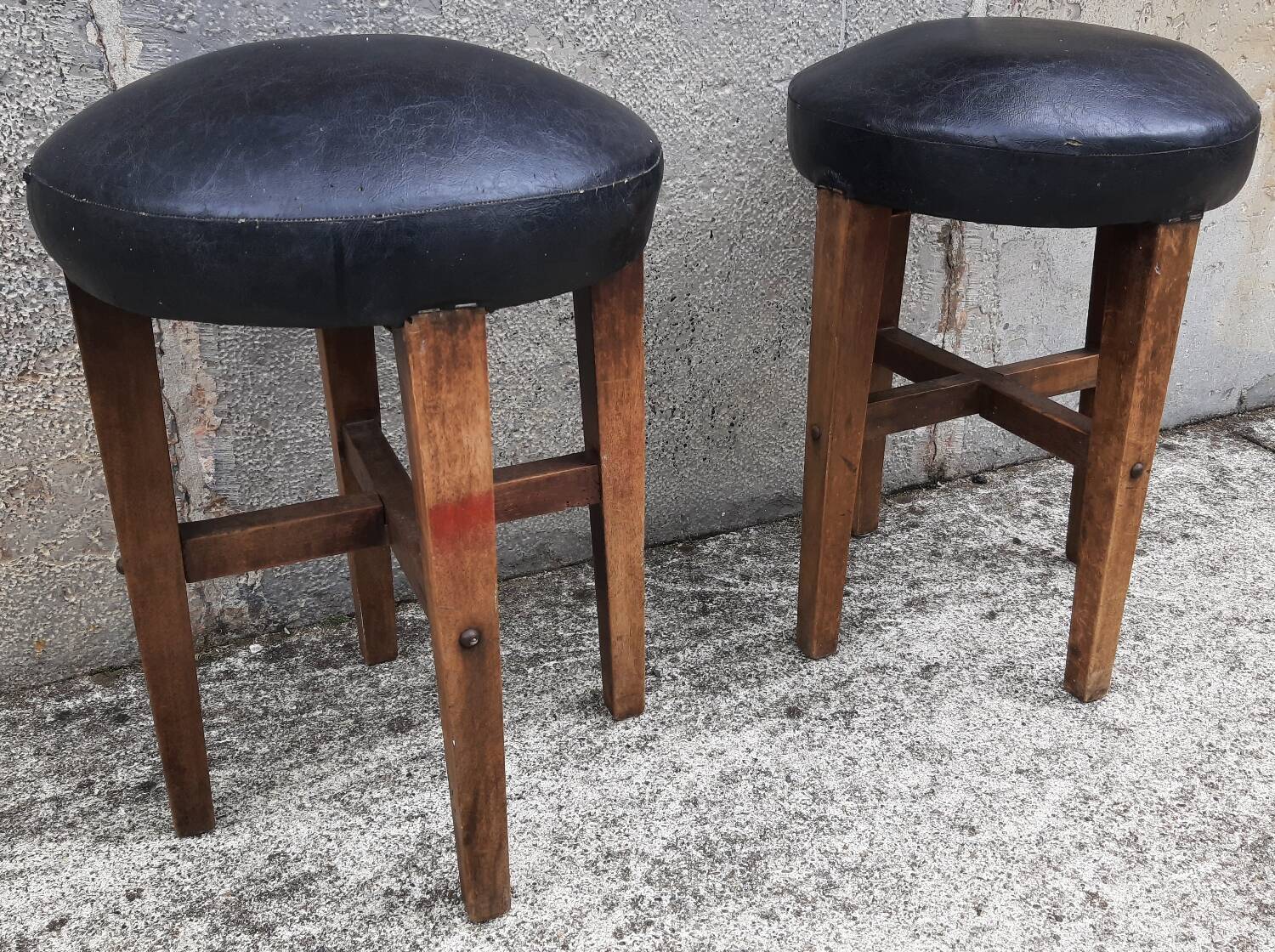 1940s bistro stool (set of 2)